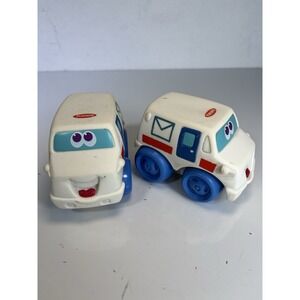 PLAYSKOOL MAIL TRUCK - HASBRO - BLUE - 2005 - SOFT SIDED - GOOD‎ CONDITION